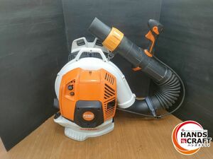 【引取限定】STIHL スチール 背負式エンジンブロワ BR800C エンジンブロワ 園芸用品【下関店】【中古】