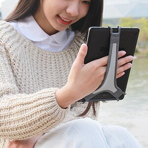 TFY タブレット用安全ハンドストラップ - 対応 Fire 7 / Fire HD 8 / iPad mini 6 /