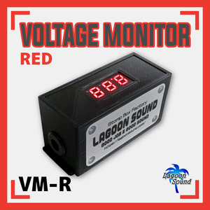 VM-R】電力安心！ボルテージモニター【 VOLTAGE MONITOR 】軽量小型！ボードの新アイテム！ミニデジタル電圧計=RED= #OTHER #LAGOONSOUND