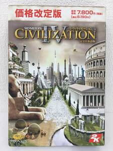 ★☆A005 Windows 95/98/Me/2000 シヴィライゼーション4 SID MEIERS CIVILIZATION Ⅳ 完全日本語版☆★