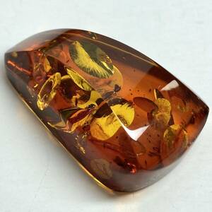 〔天然本琥珀 38.719ct〕J約38.13×25.45mm ルース 裸石 宝石 ジュエリー amber jewelry コハク アンバー DB0/DB0 テDC0