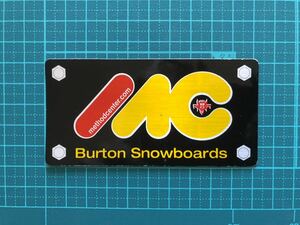 ステッカー Burton(バートン)　希少ステッカー