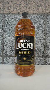 【OCEAN WHISKY！】キリン オーシャンウイスキー ラッキーゴールド 37% 4000ml Kirin Ocean Lucky Gold 