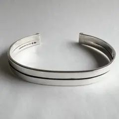 8mm Sunny Side "Tangin" Two Line Bangle