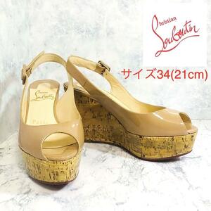 Christian Louboutin サンダル サイズ34(21cm)