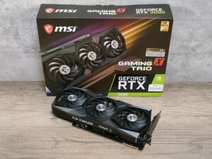 NVIDIA MSI GeForce RTX3090 24GB GAMING X TRIO 【グラフィックボード】