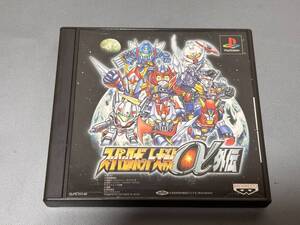 d2586◆帯付き◆ PS1ソフト「スーパーロボット大戦α外伝」◆PlayStation プレイステーション