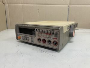 N183/ TakedaRiken TR DIGITAL MULTIMETER TR6840 通電のみ