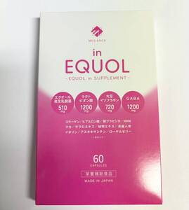 MGLANCE in EQUOL エクオール イソフラボン GABA 60粒　エクオル サプリメント