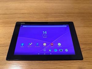 SONY Xperia Z2 Tablet ソニー au SOT21 ブラック Android タブレット 動作品 本体プラス充電ドックのみ