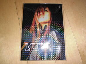 ツアーパンフレット//島谷ひとみ//HITOMI SHIMATANI TOUR 2003 GATE -scenaⅢ-//