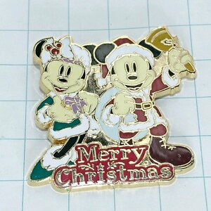 送料無料)ミッキー＆ミニー クリスマス ディズニー ピンバッジ PINS ピンズ A19073