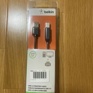 belkin USBケーブル 新品 定価8000 プリンターケーブル abタイプ usb2.0 高級ケーブル printer cable SONY エレコム 0.9メートル