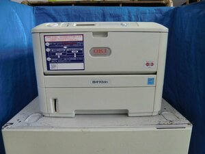 ◆中古レーザープリンタOKI B410dn　残量不明トナー/ドラム 印字枚数36,470枚◆