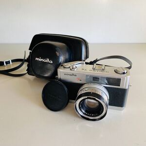 【1円】Minolta HI-MATIC 7S 27A57 ROKKOR-PF 1:1.8 f=45mm 