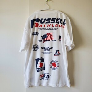 RUSSEL ATHLETIC　バックプリントTシャツ　Mサイズ　スポーツウェア