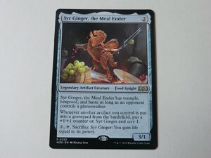 MTG 美品 【食事を終わらせるもの、ジンジャー卿】 （レア） エルドレインの森 WOE 英 4枚迄