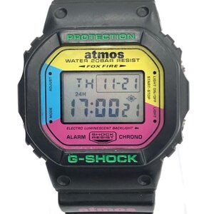 CASIO　カシオ　G-SHOCK　腕時計　アトモス　DW-5600VT　稼働品【CKAUD023】