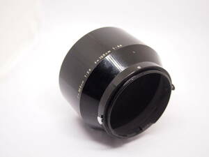 Nikon ニコン F メタルレンズフード f=10.5cm 1:2.5 / f=13.5cm 1:3.5 ネジ径52mm Auto10.5cmF2.5、13.5cmF3.5等用 H001-148