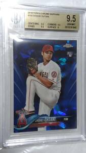 ★BGS9.5 大谷翔平 RC★2018 Topps Chrome Sapphire Edition #700 Chrome サファイア リフラクター SSP/ルーキー/エンゼルス/ドジャース