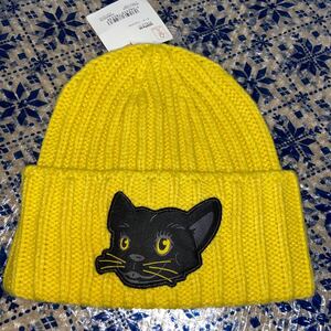 新品 PUMA (プーマ) アニマル ビーニー SUPER LEMON- ニットキャップ ニット帽 プーマキャット