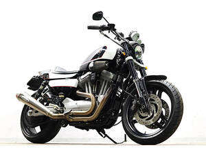 ハーレー ＸＲ１２００ スポーツスター 2009y Evo1200cc サンダーマックス タンクリアフェンダー塗装 REMUSマフラー バッグステップキット