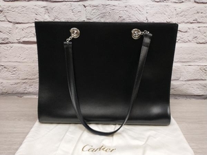 Cartier EKEB／パンテールトートバッグ ブラック 店舗受取可