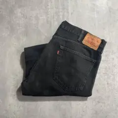 00s  USA Levi ブラックデニム リーバイス 505 W38 L34