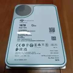 16TB HDD, Seagate Exos X18 ST16000NM000J