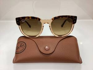 RayBan レイバン偏光サングラス MEGA HAWKEYE RB0298SF 1292M2 53 HAVANA ON TRANSPARENT BROWN/BROWN GRDIENT POLAR アジアンフィット