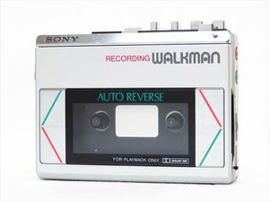 ◆◇SONY ソニー RECORDING WALKMAN レコーディング ウォークマン WM-R55 シルバー ヘッドホン/マイク付 通電OK ジャンク◇◆