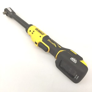 △△ DEWALT デウォルト　3/8　コードレスラチェット　充電池1個付 dcf503e イエロー 目立った傷や汚れなし