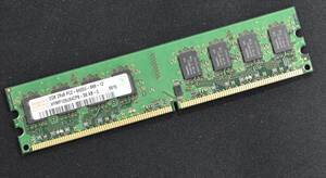 2GB 1枚 PC2-6400U DDR2-800 240Pin デスクトップ用 non-ECC PC2-6400 Unbufferd HYNIX (管:SA6089