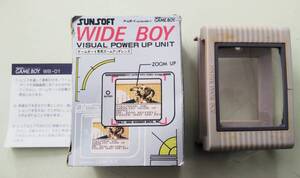 破損品　ワイドボーイ サンソフト ゲームボーイ専用 ズームアップレンズ SUNSOFT WIDE BOY