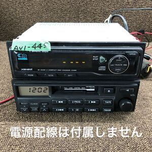 AV1-445 激安 カーステレオ 日産 Xanavi HV808 B8182 89910 CSK-9711D CDチェンジャー カセットデッキ 本体のみ 簡易動作確認OK 中古現状品