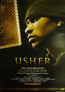 Usher/コンフェッションズ/未使用・非売品ポスター梱包料込