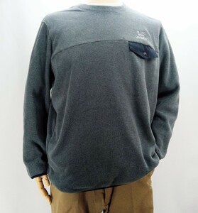 BLUCO WORK GARMENT/ブルコ/ OL-073/ FLEECE SHIRT/カラー(GRY)、サイズM.新品.税込価格.送料無料.