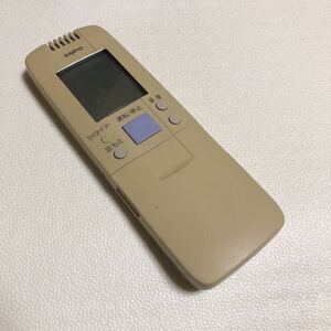 冒険価格！サンヨー SANYO RCS VS8A エアコン リモコン 動作品。