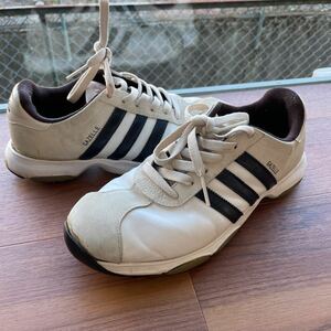 ジャンクアディダス gazelle ゴルフadidasUS8 JP25.5cm