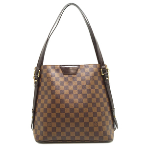 ［飯能本店］LOUIS VUITTON LV ルイ・ヴィトン カバ・リヴィントン N41108（廃番） ハンドバッグ ダミエ ブラウン レディース DH84910