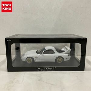 1円〜 オートアート 1/18 マツダ RX-7 FD スピリットR TYPE A ピュアホワイト