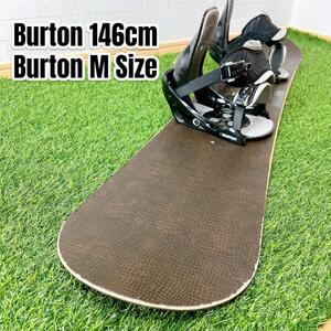 BURTON バートン Dominant 146cm スノーボード バインセット