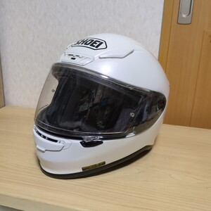 SHOEI　ヘルメット　Z7 ホワイトモデル　Мサイズ　 ショーエイ ショウエイ　現状品ジャンク