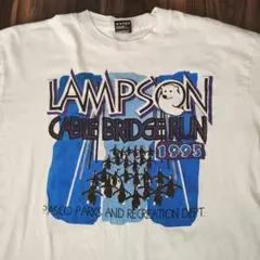 LAMPSON CABLE BRIDGE RUN 1995 Tシャツ　XL