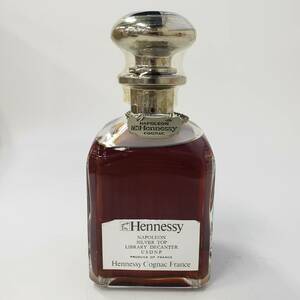 M37798(065)-514/MR10000　酒　Hennessy NAPOLEON COGNAC SILVER TOP LIBRARY DECANTER USDNP ヘネシー ナポレオン 700ml