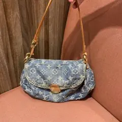 LOUIS VUITTON ヴィトン モノグラムデニム ミニプリーティ ブランド