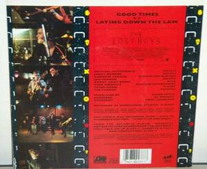 (PS ONLY) INXS & JIMMY BARNES GOOD TIMES LOST BOYS 7" 45 RPM PICTURE SLEEVE 海外 即決