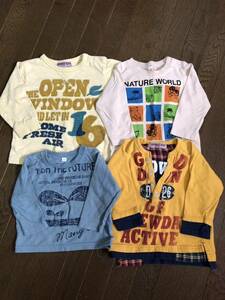 長袖Tシャツ 4枚セット　サイズ80 ベビー