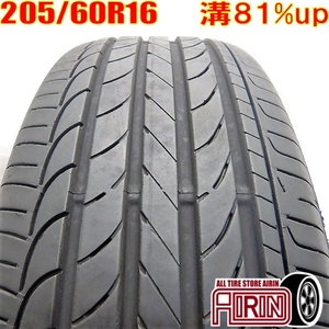 中古タイヤ 205/60R16 サマータイヤ GOODYEAR EfficientGrip SIDE FACING INWARDS 1本 単品 ノア プリウスα ヴォクシー 中古 16インチ