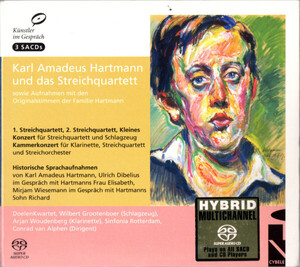 独3discs CD Hartmann, K.A. Complete Works With String Quartet KiG001 Cybele Records 紙ジャケ 未開封 /00330